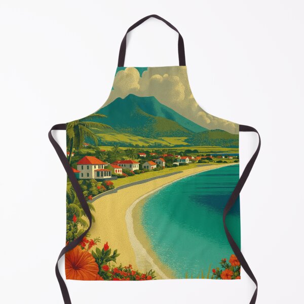 Item preview, Saint Kitts and Nevis, Caribbean Sea designed and sold by FutureTraveller.