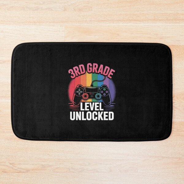 Item preview, Hello Third Grade Video Gamer Boys 3rd Grade Level Unlocked  designed and sold by BeetleMalon.