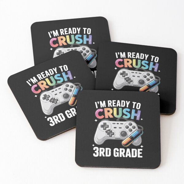 Item preview, I'm Ready To Crush 3rd Grade Video Game Back to School Boys  designed and sold by BeetleMalon.