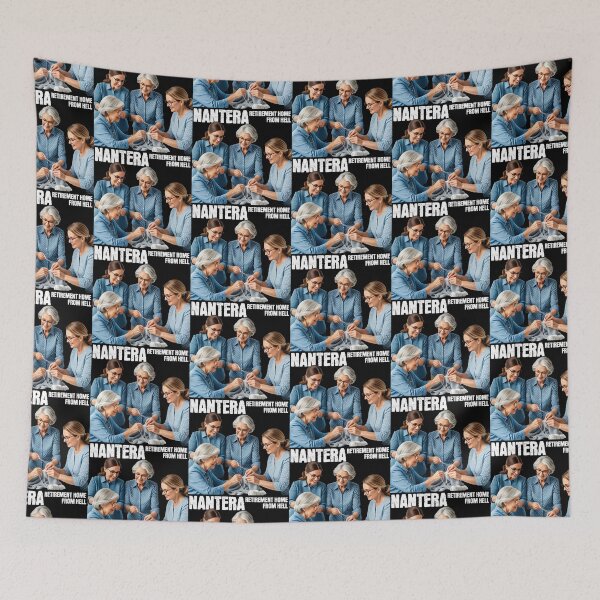 Item preview, Nantera Retirement Home From Hell – Funny Chaotic Grandma Squad Meme Design designed and sold by onlin3boutiqu3.