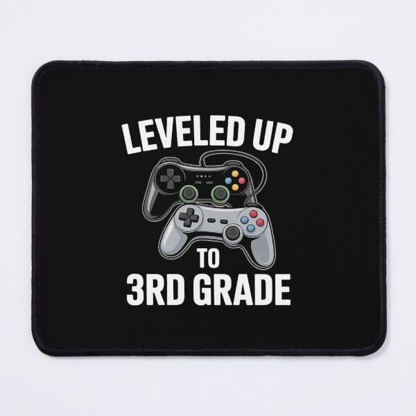 Item preview, Kids Leveled Up To 3rd Third Grade Back To School Gamer Gaming  designed and sold by BeetleMalon.