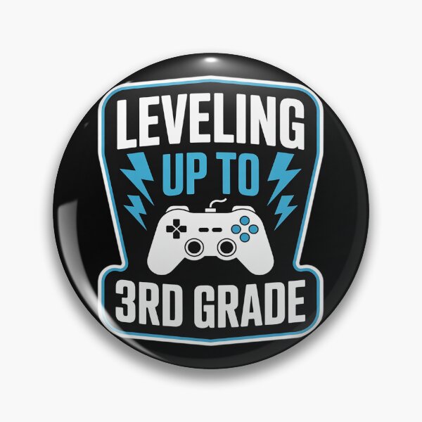 Artikelvorschau, Kinder, die in die 3. Klasse aufsteigen – Cooler Gamer für den Schulstart entworfen und verkauft von THagBlue.