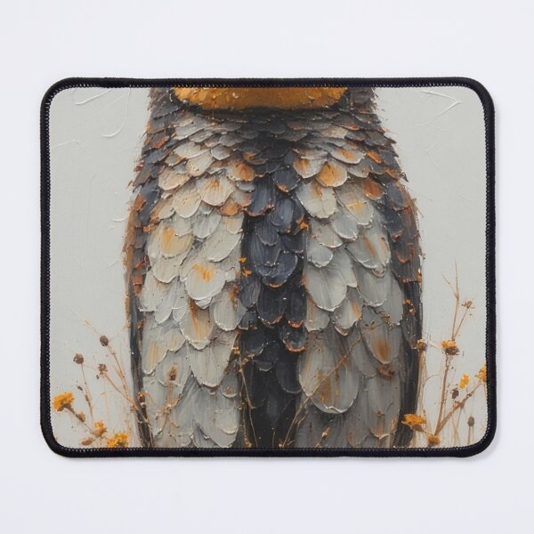 Item preview, Fascinating bird portrait painted in oil. designed and sold by Mianku | Für das Leben.
