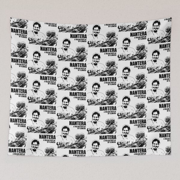 Item preview, Nantera Vintage Dark Floral – Bold High-Contrast Portrait Art Design designed and sold by onlin3boutiqu3.