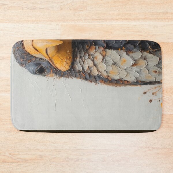 Item preview, Fascinating bird portrait painted in oil. designed and sold by Mianku | Für das Leben.