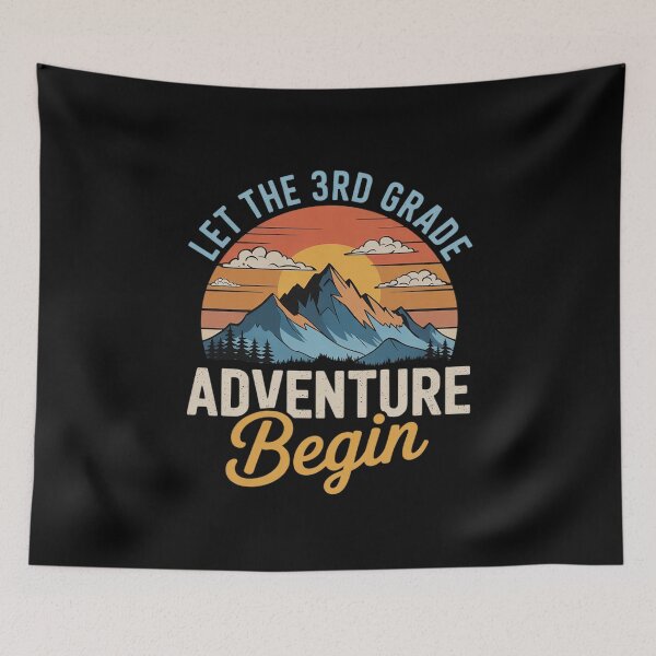 Item preview, Let The 3rd Grade Adventure Begin - 3rd Grade Team  designed and sold by BeetleMalon.