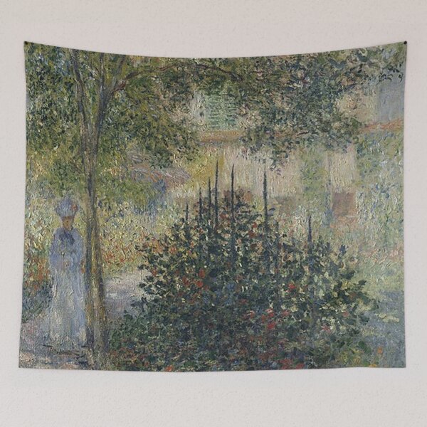 Item preview, Camile Monet in the Garden at Argenteuil designed and sold by tomorrowsart.