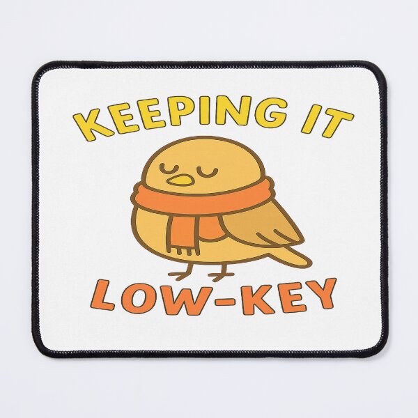 Item preview, Keeping it Low-key Cute Bird  designed and sold by ArtByYuliasha.