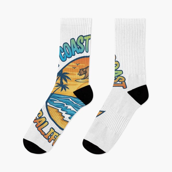 Item preview, West Coast Best Coast California Shirt – Surfing Bear Beach Design designed and sold by Sushikidsntod.