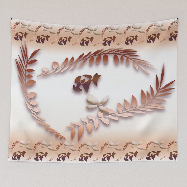 Item preview, Abstract Nature in Ocher designed and sold by mavicfe.