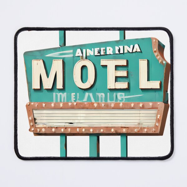 Item preview, Motel Colors Artistic Designs Celebrating Nature Technology Nostalgia designed and sold by ART ATTACK ZONE.