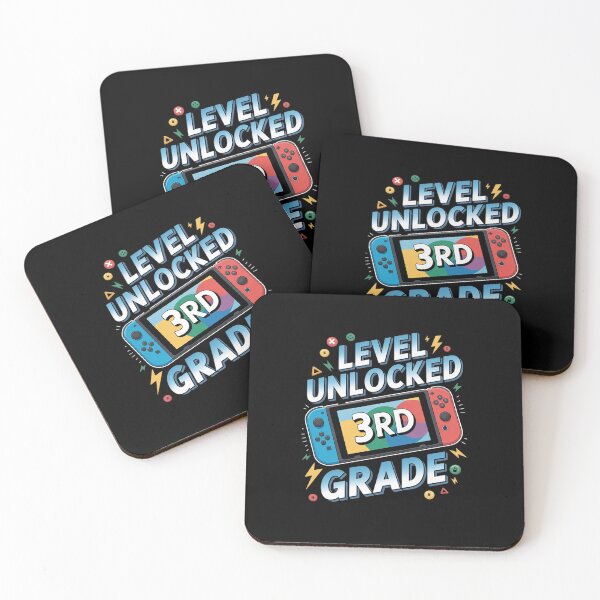 Item preview, Level 3rd Grade Unlocked Back To School First Day Boys Girls  designed and sold by THagBlue.