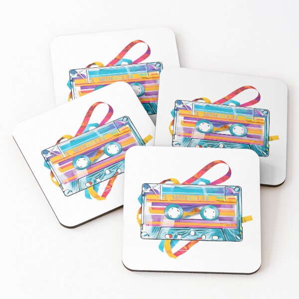 Item preview, Cassette Tiger Artistic Designs Celebrating Nature Technology Nostalgia designed and sold by ART ATTACK ZONE.