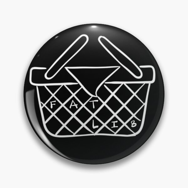 Item preview, Fat Lib Basket white designed and sold by katyaveleva.