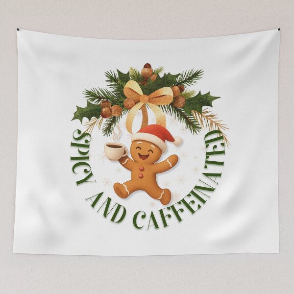 Item preview, Spicy and Caffeinated Gingerbread Christmas designed and sold by PROPera-design.