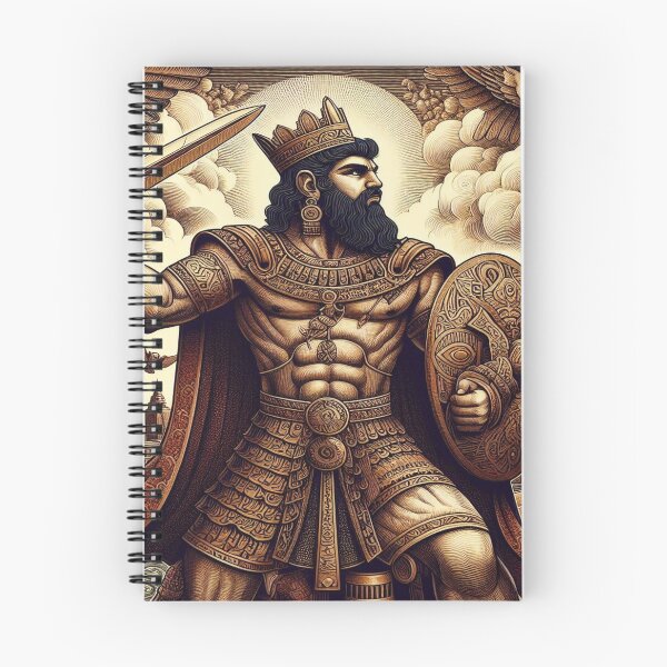 Item preview, Gilgamesh, legendary king of the city of Uruk, heroic character of ancient Mesopotamia, cradle of the civilization of humanity, god of the Underworld in Mesopotamian religion designed and sold by Redbdon.