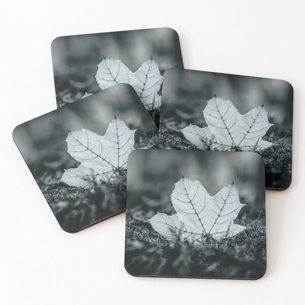 Item preview, Standing Maple Leaf in Black and White designed and sold by Rabee Khalil Photography.