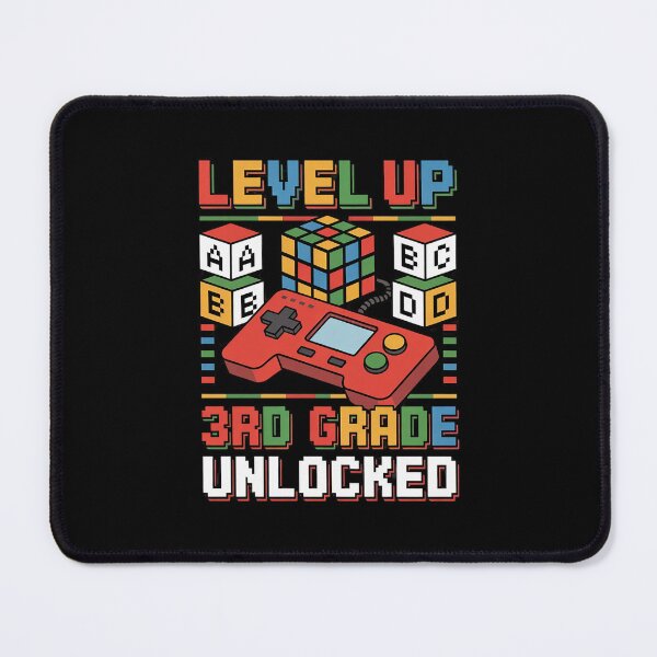Item preview, Level Up 3rd Grade Unlocked Back to School Video Gamer designed and sold by BeetleMalon.