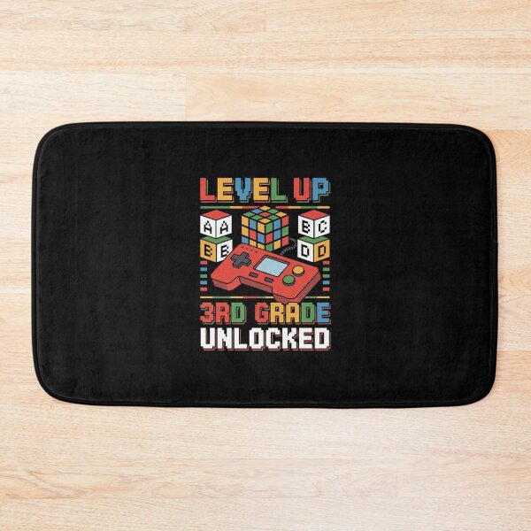 Item preview, Level Up 3rd Grade Unlocked Back to School Video Gamer  designed and sold by BeetleMalon.
