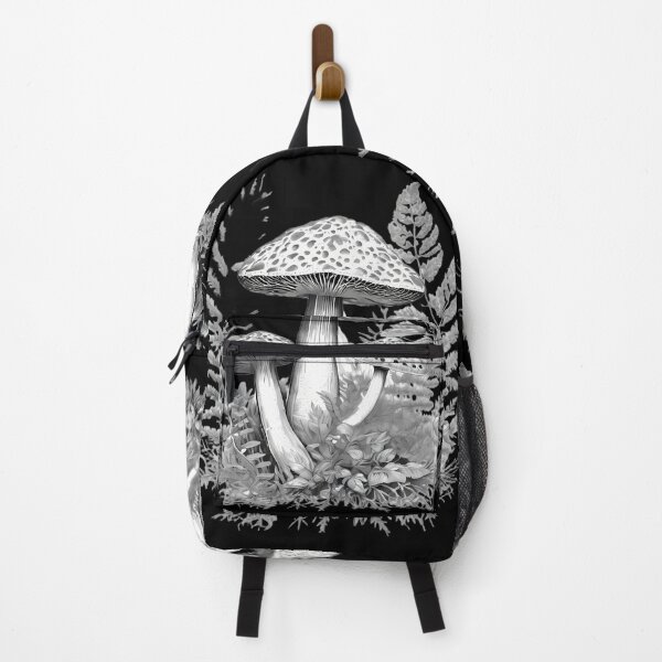 Item preview, Ink Mushrooms Artistic Designs Celebrating Nature Technology Nostalgia designed and sold by ART ATTACK ZONE.