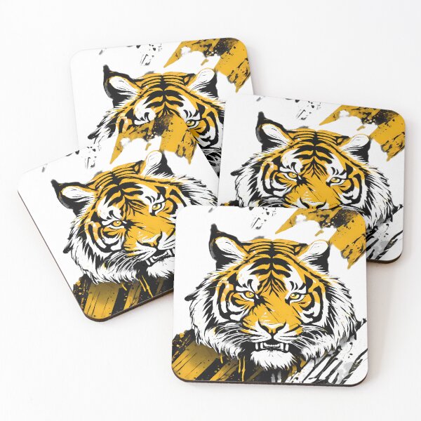 Item preview, Bronze Tiger Artistic Designs Celebrating Nature Technology Nostalgia designed and sold by ART ATTACK ZONE.