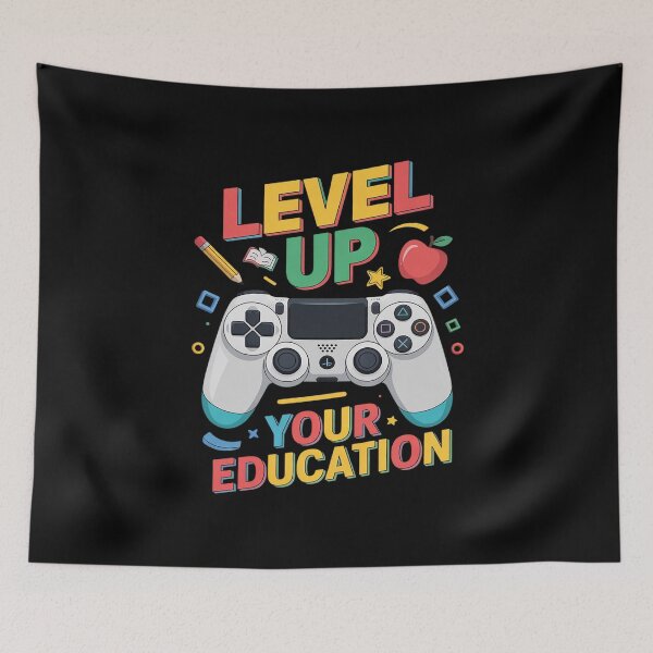 Item preview, Level Up Your Education Gaming Inspired Teacher Gamers1  designed and sold by BeetleMalon.