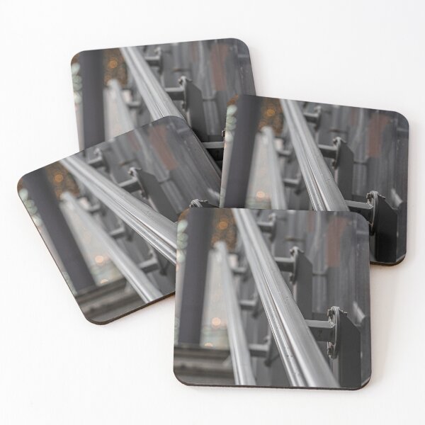 Item preview, Close up of Metal Staire Railing  designed and sold by Rabee Khalil Photography.