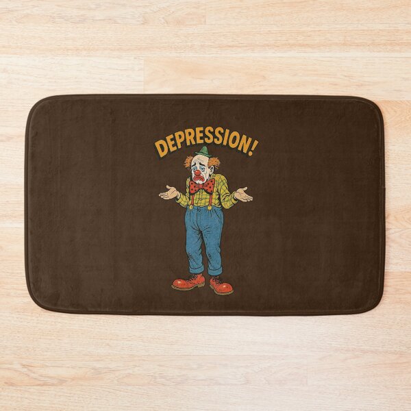 Item preview, Vintage Sad Circus Clown – Retro Comic Style designed and sold by The Devil's Bargain.