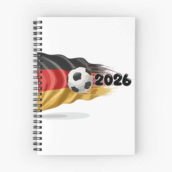 Item preview, Germany Soccer 2026 Fan Tee: Black-Red-Gold Flag Football Design - Perfect Gift for World Cup Fans! designed and sold by nymphengut.