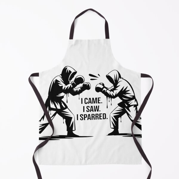 Item preview, I Came I Saw I Sparred – Funny Fighter Street-Art Design designed and sold by WSPrintCrafter.