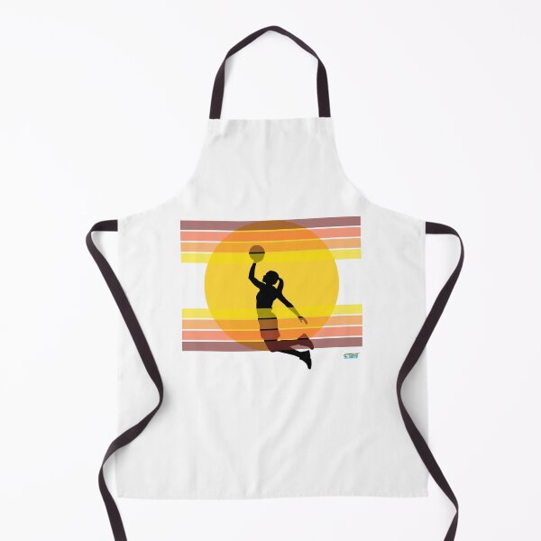 Item preview, Hooper Girl. Retro Women’s Basketball Shirt – Sunset Dunk Silhouette | Hoops Fan Gift designed and sold by SlanTee.