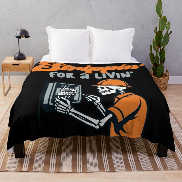 Item preview, Strippin' for A Livin' Electrical Worker Skeleton Humor designed and sold by Colorfulman.