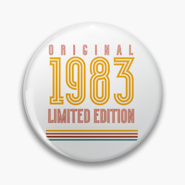Item preview, Vintage 1983 Limited Edition – Retro Birthday Design designed and sold by gumplovitz.