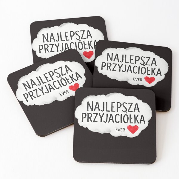 Item preview, Najlepsza przyjaciółka ever﻿ – Best Friend Ever Polish Emigrant designed and sold by PunchText designs.
