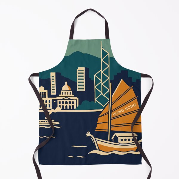 Item preview, Hong Kong Travel Poster designed and sold by rogue-design.