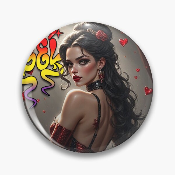 Item preview, Sin City Angel — Las Vegas Pin-Up with Neon Noir Glam designed and sold by Mark Mentzer.