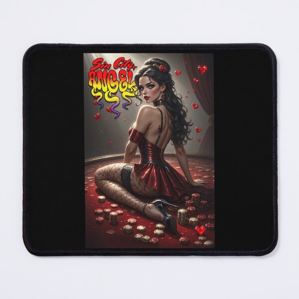 Item preview, Sin City Angel — Las Vegas Pin-Up with Neon Noir Glam designed and sold by Mark Mentzer.