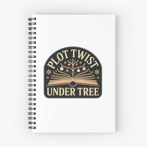Item preview, Plot Twist Under Tree Holiday Reading designed and sold by MagicWander.