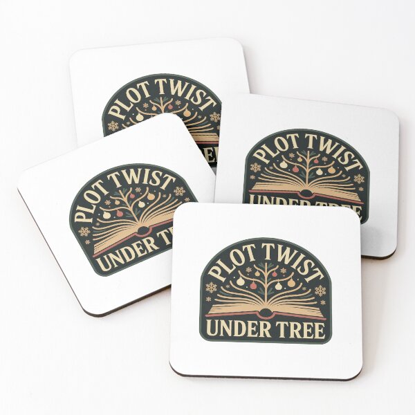 Item preview, Plot Twist Under Tree Holiday Reading designed and sold by MagicWander.