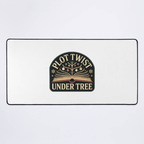 Item preview, Plot Twist Under Tree Holiday Reading designed and sold by MagicWander.