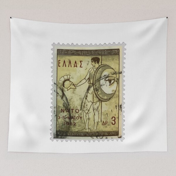 Aperçu de l'œuvre Timbre-poste grec ancien de Sparte (Hellas) créée et vendue par red-amber65.