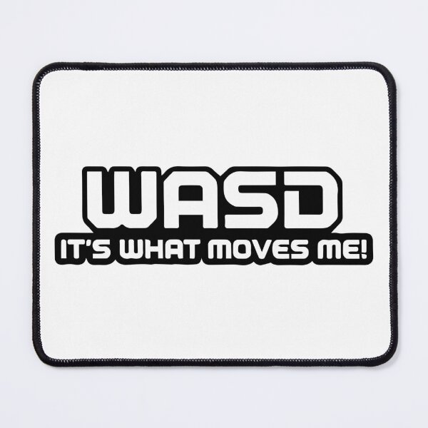 Item preview, WASD Black & White Controller Motto designed and sold by Prtina.