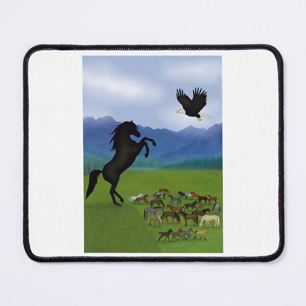 Item preview, wild horses designed and sold by Jumty13.