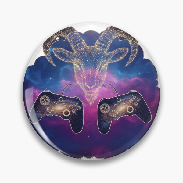 Item preview, Galaxy Goat Gamer Symbol designed and sold by LoganDzign.