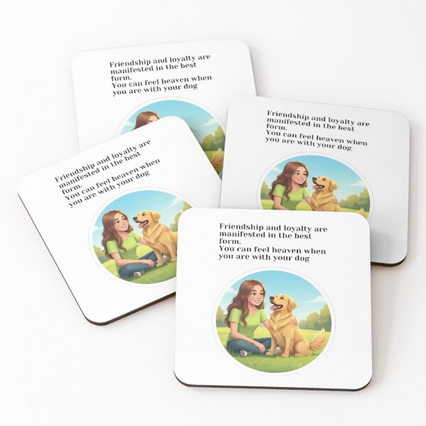Item preview, Heavenly Bond: Girl and Dog Friendship designed and sold by lorand-designs.