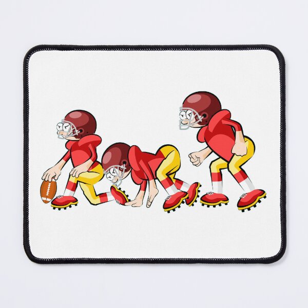 Item preview, DibuHumor Offensive Line American Football Sports Cartoon Touch Playing designed and sold by DibuHumor.