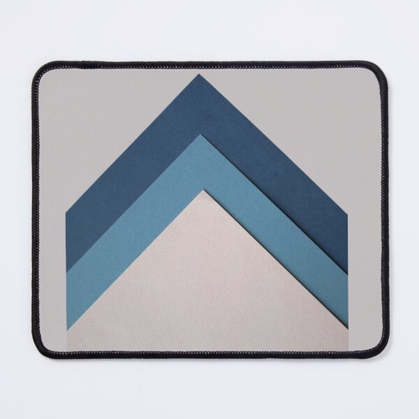 Item preview, Minimalist Geometric Layered Paper — Blue Aesthetic Abstract Background designed and sold by Afridi Art House.