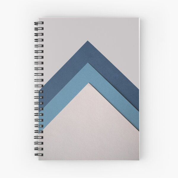 Item preview, Minimalist Geometric Layered Paper — Blue Aesthetic Abstract Background designed and sold by Afridi Art House.