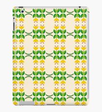 flat design floral beauty seamless colorful repeat pattern iPad Case/Skin