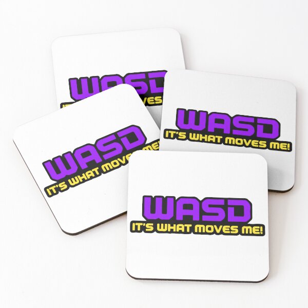 Item preview, WASD Purple & Yellow Controller Motto designed and sold by Prtina.
